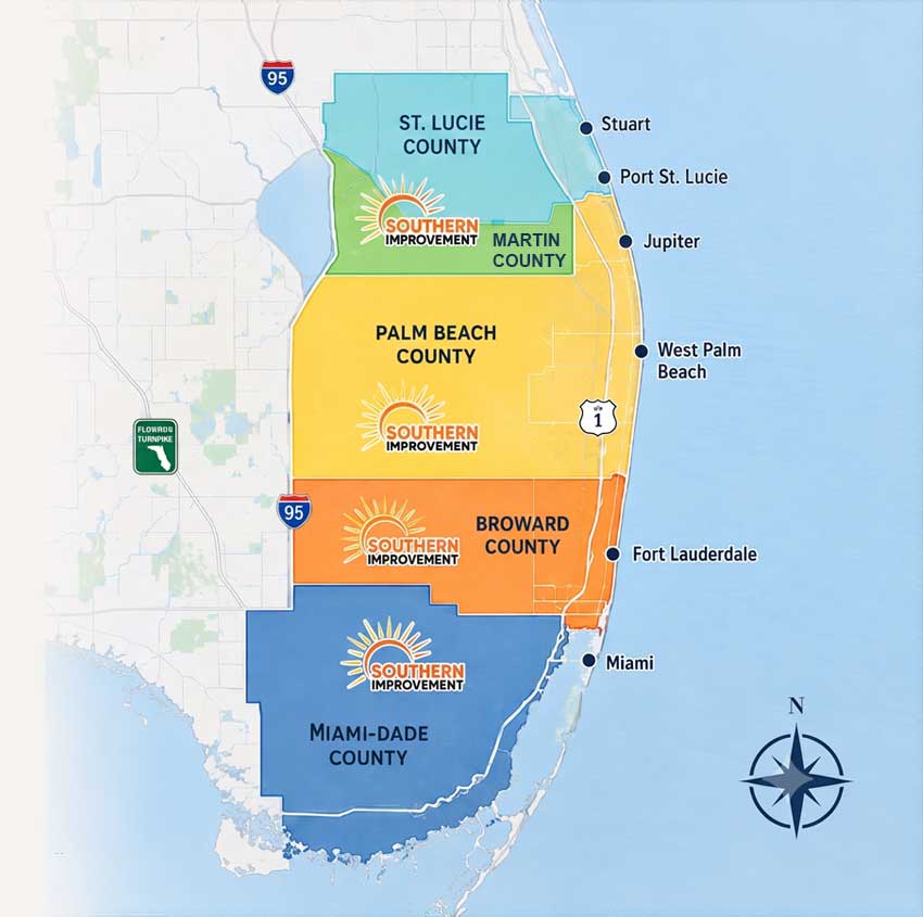 Painting-Services-South-Florida-map