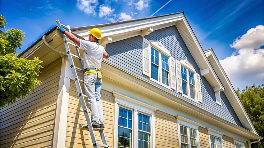 Exterior house painting in Miami