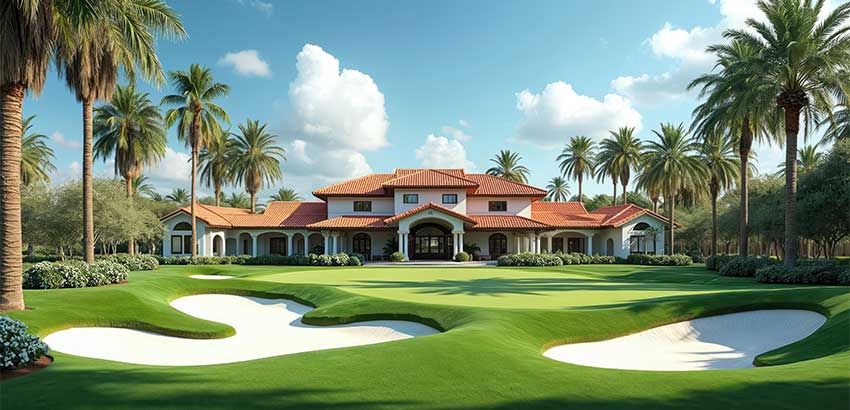 completed Clubhouse exterior renovation project  in Broward county 